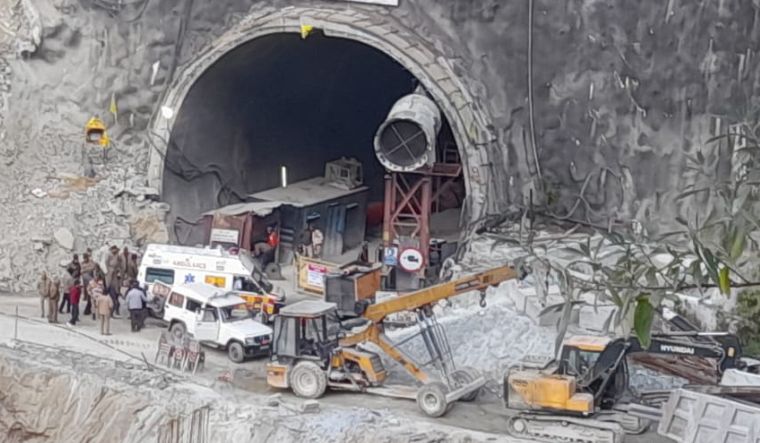 Rescue mission is under way at Silkyara where 41 labourers have been trapped inside of an under-construction tunnel